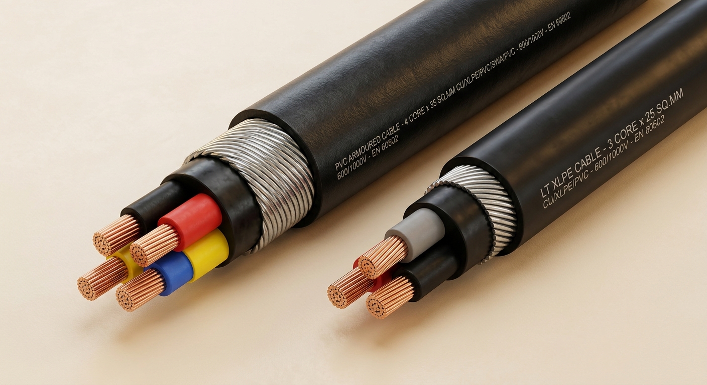 PVC Armoured & LT XLPE