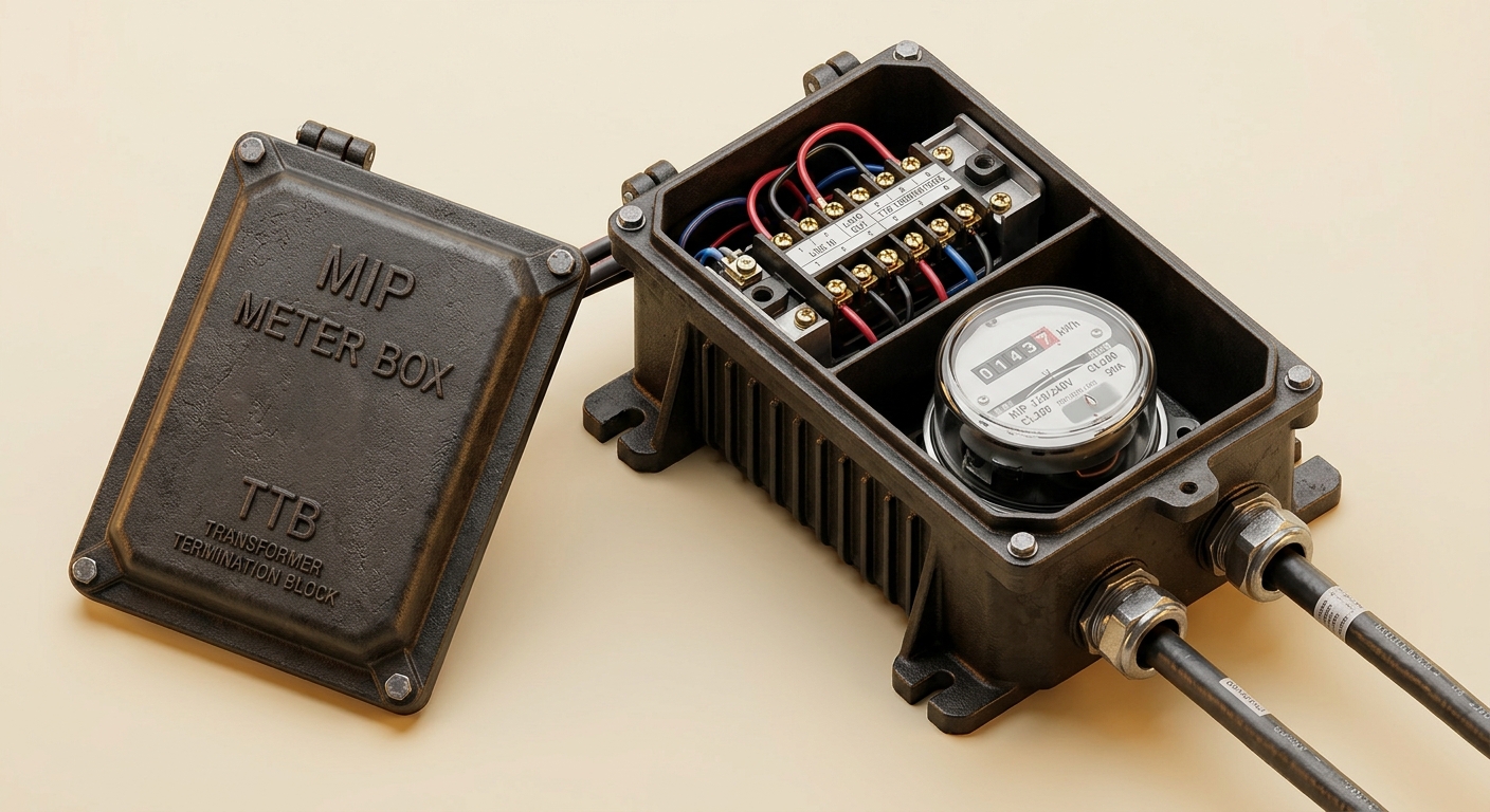 MIP Meter Box Iron with TTB