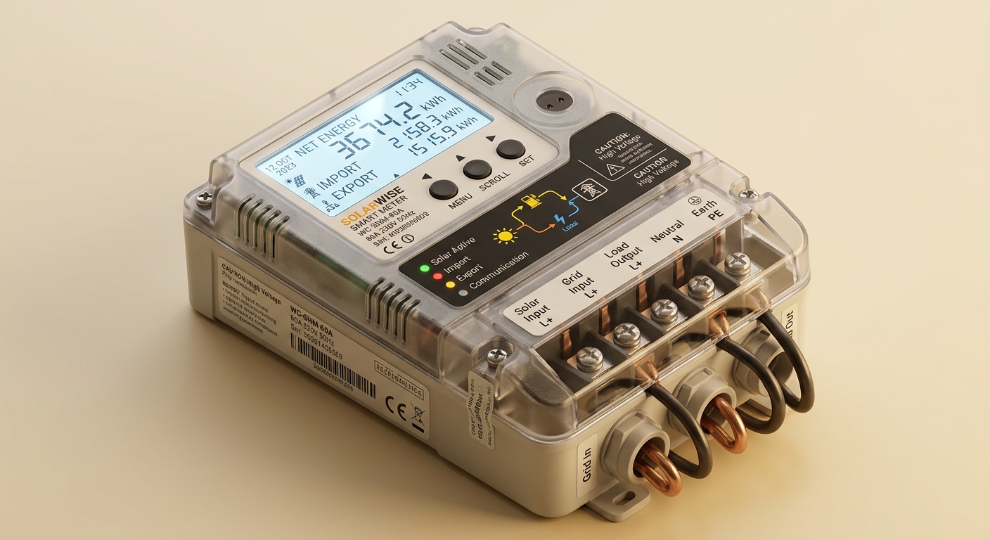 Whole Current Solar Net Meter